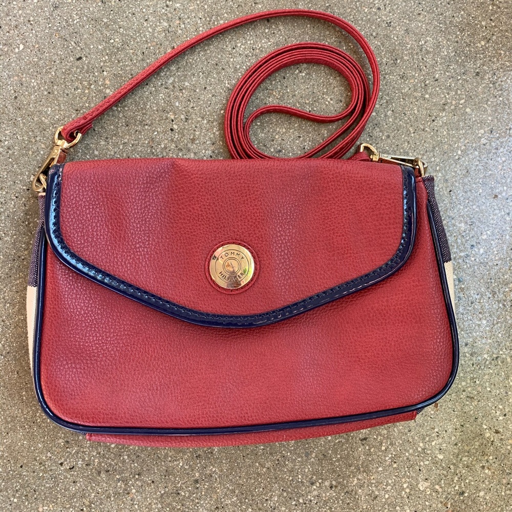 Vintage 80s 90s Tommy crossbody purse